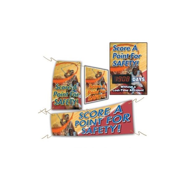 Accuform SAFETY CAMPAIGN KITS SCORE A POINT FOR MSK422 MSK422 - main